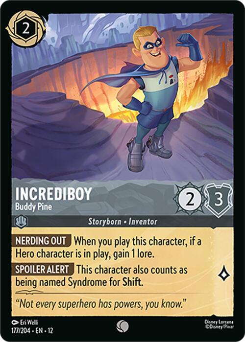 Incrediboy - Buddy Pine (177/204) [Wilds Unknown] | Jack's On Queen