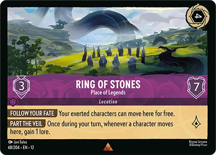 Ring of Stones - Place of Legends (68/204) [Wilds Unknown] | Jack's On Queen