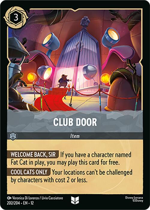 Club Door (202/204) [Wilds Unknown] | Jack's On Queen