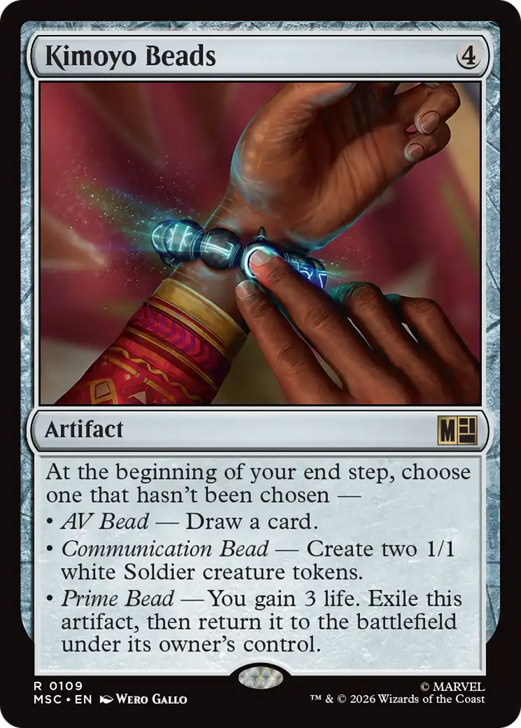 Kimoyo Beads (Surge Foil) [Marvel Super Heroes Commander] | Jack's On Queen