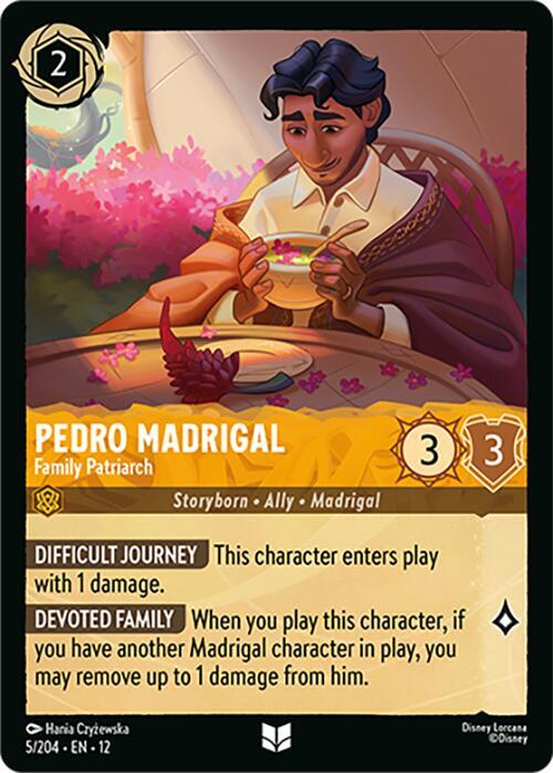 Pedro Madrigal - Family Patriarch (5/204) [Wilds Unknown] | Jack's On Queen