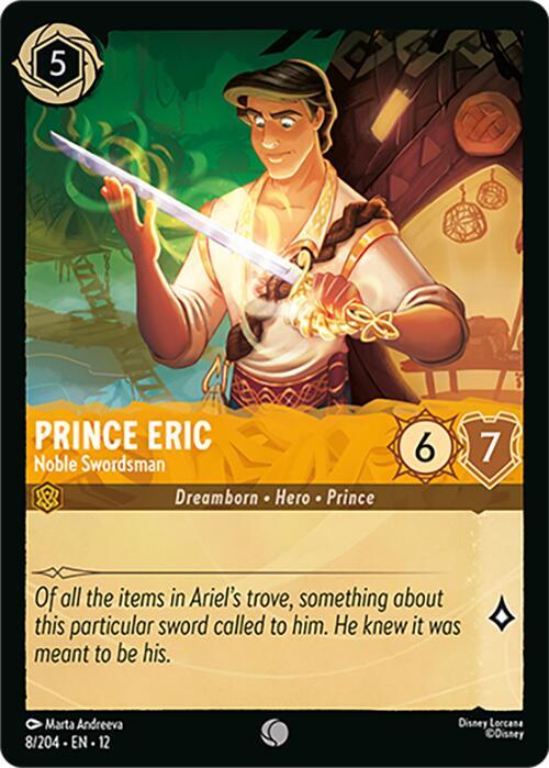 Prince Eric - Noble Swordsman (8/204) [Wilds Unknown] | Jack's On Queen