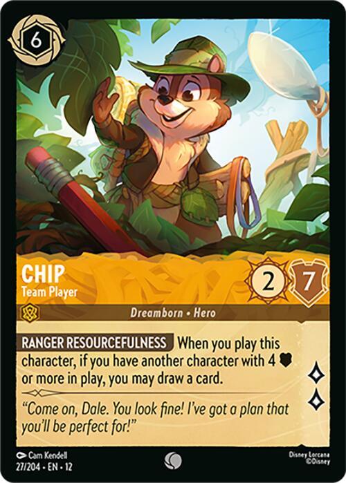 Chip - Team Player (27/204) [Wilds Unknown] | Jack's On Queen