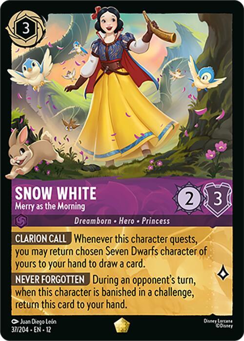 Snow White - Merry as the Morning (37/204) [Wilds Unknown] | Jack's On Queen