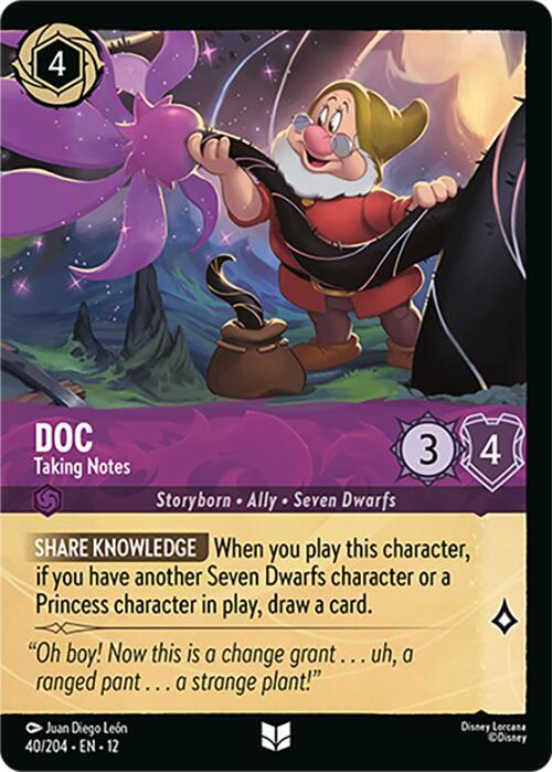 Doc - Taking Notes (Foil) (40/204) [Wilds Unknown] | Jack's On Queen