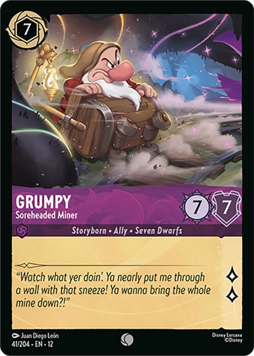 Grumpy - Soreheaded Miner (41/204) [Wilds Unknown] | Jack's On Queen