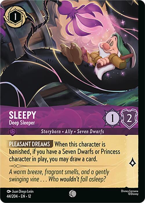 Sleepy - Deep Sleeper (Foil) (44/204) [Wilds Unknown] | Jack's On Queen