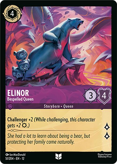 Elinor - Bespelled Queen (51/204) [Wilds Unknown] | Jack's On Queen