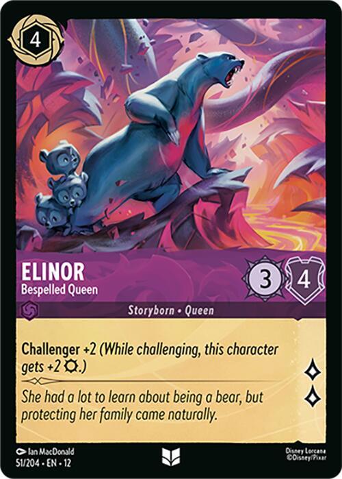 Elinor - Bespelled Queen (51/204) [Wilds Unknown] | Jack's On Queen