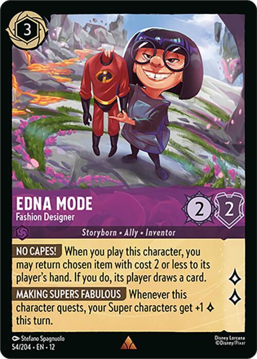 Edna Mode - Fashion Designer (54/204) [Wilds Unknown] | Jack's On Queen