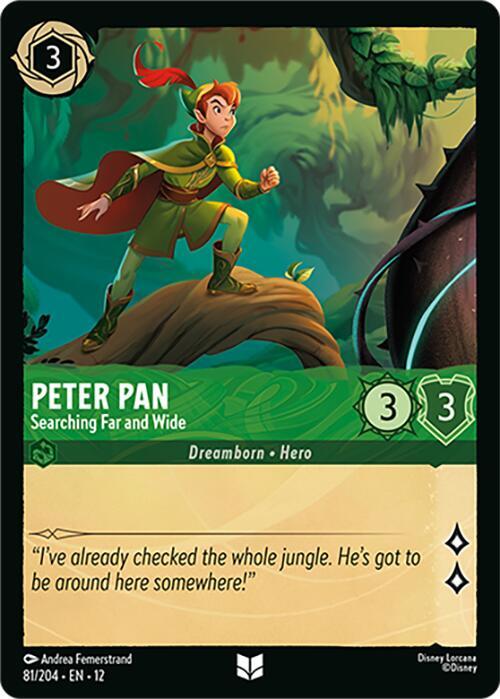 Peter Pan - Searching Far and Wide (81/204) [Wilds Unknown] | Jack's On Queen