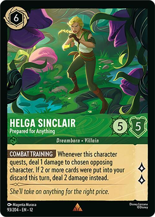 Helga Sinclair - Prepared for Anything (93/204) [Wilds Unknown] | Jack's On Queen