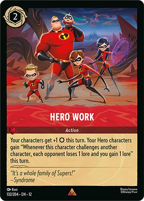 Hero Work (132/204) [Wilds Unknown] | Jack's On Queen