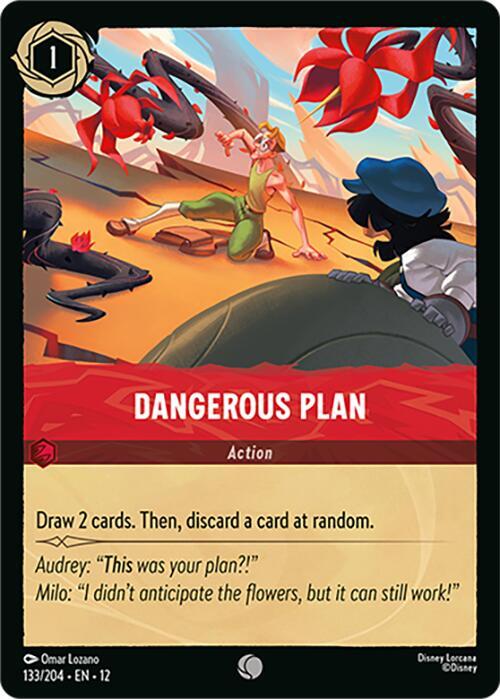 Dangerous Plan (133/204) [Wilds Unknown] | Jack's On Queen