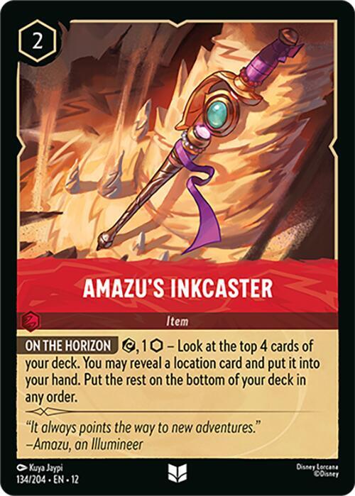 Amazu's Inkcaster (134/204) [Wilds Unknown] | Jack's On Queen