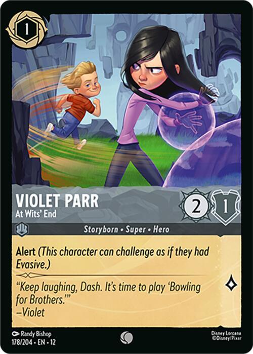 Violet Parr - At Wits' End (178/204) [Wilds Unknown] | Jack's On Queen