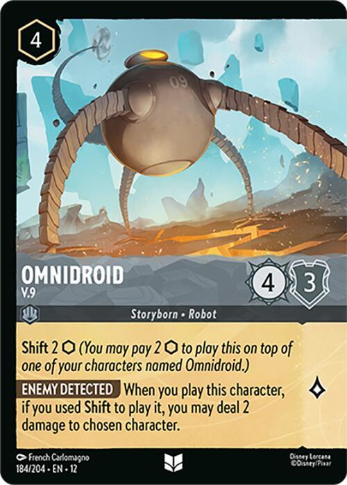 Omnidroid - V.9 (Foil) (184/204) [Wilds Unknown] | Jack's On Queen