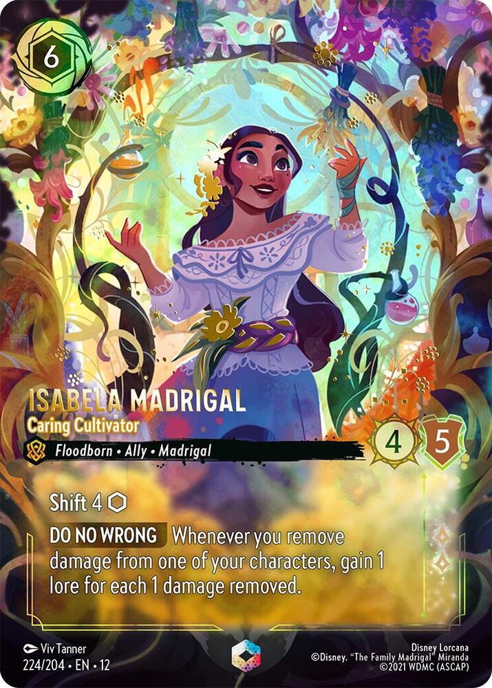 Isabela Madrigal - Caring Cultivator (Enchanted) (224/204) [Wilds Unknown] | Jack's On Queen