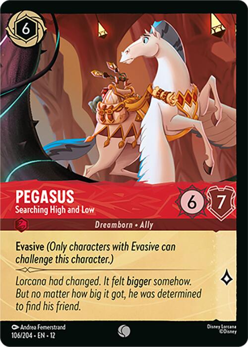 Pegasus - Searching High and Low (Foil) (106/204) [Wilds Unknown] | Jack's On Queen