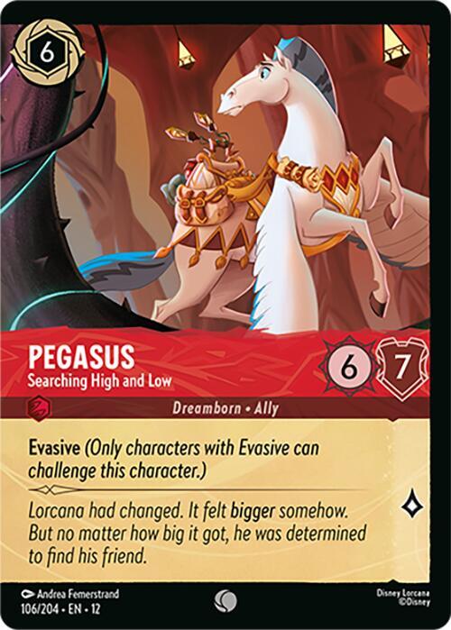 Pegasus - Searching High and Low (Foil) (106/204) [Wilds Unknown] | Jack's On Queen
