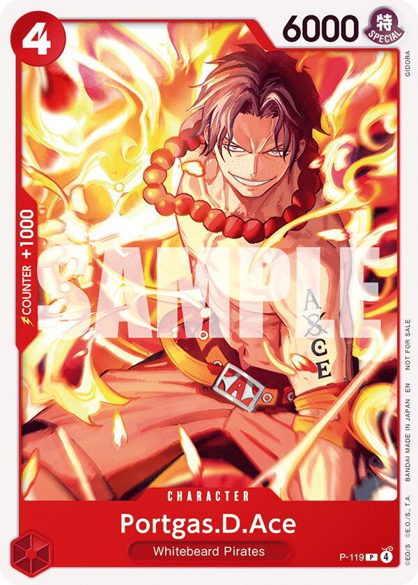 Portgas.D.Ace (Pirates Party 2026 Vol. 1) (P-119) [One Piece Promotion Cards] | Jack's On Queen