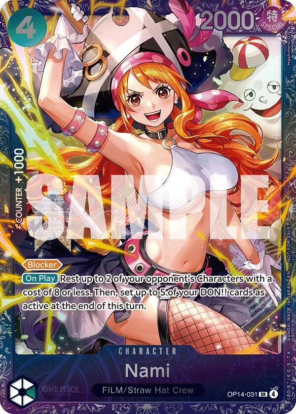 Nami (Treasure Cup May 2026) (OP14-031) [One Piece Promotion Cards] | Jack's On Queen