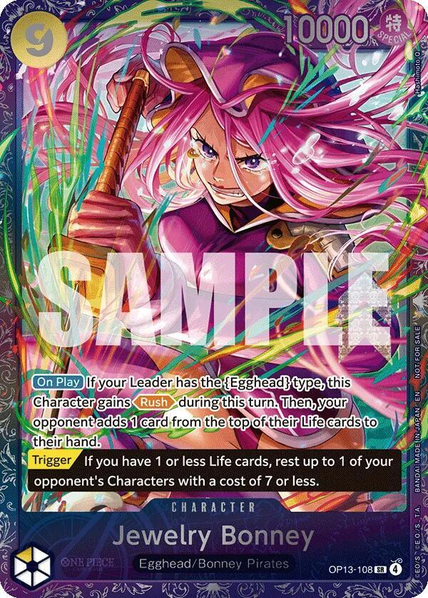 Jewelry Bonney (Treasure Cup May 2026) (OP13-108) [One Piece Promotion Cards] | Jack's On Queen