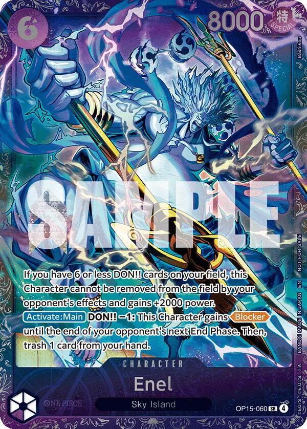 Enel (Treasure Cup May 2026) (OP15-060) [One Piece Promotion Cards] | Jack's On Queen