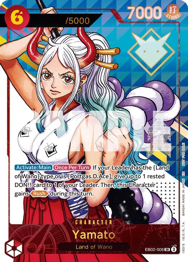Yamato (Serial Numbered) (EB02-006) [One Piece Promotion Cards] | Jack's On Queen