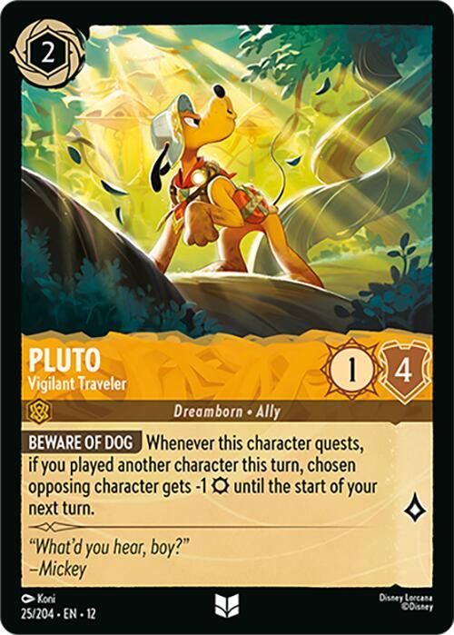 Pluto - Vigilant Traveler (25/204) [Wilds Unknown] | Jack's On Queen