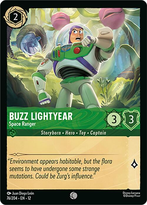 Buzz Lightyear - Space Ranger (76/204) [Wilds Unknown] | Jack's On Queen