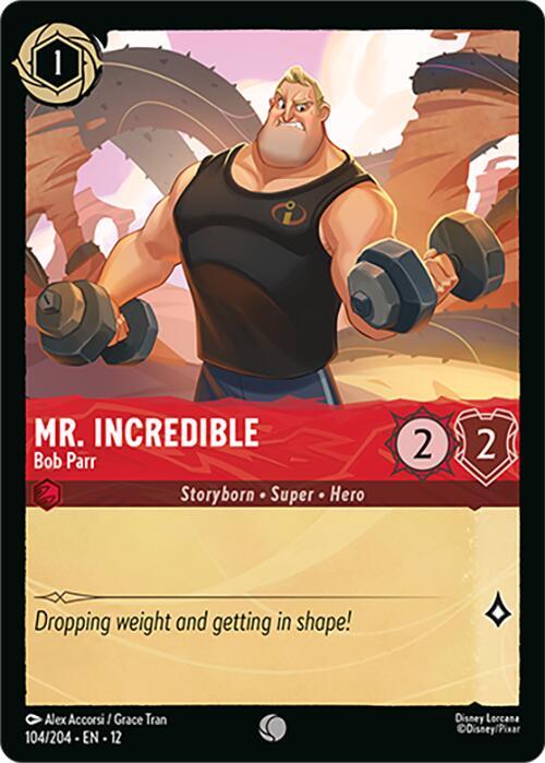 Mr. Incredible - Bob Parr (104/204) [Wilds Unknown] | Jack's On Queen