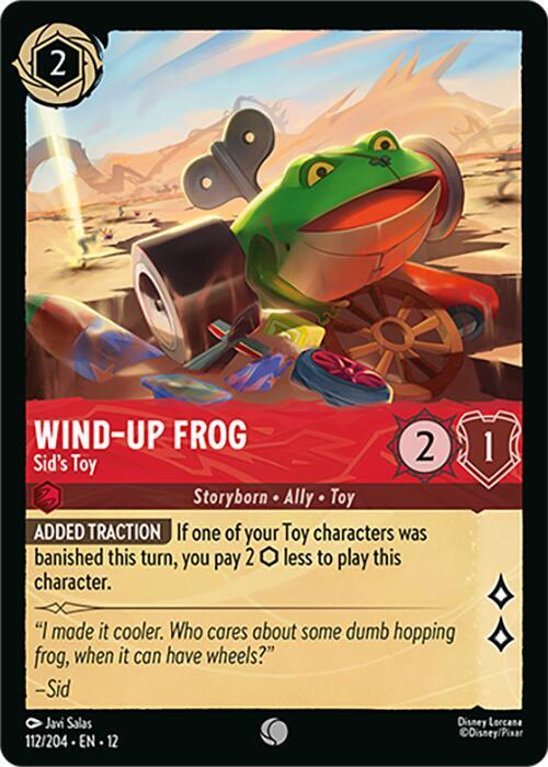 Wind-Up Frog - Sid's Toy (112/204) [Wilds Unknown] | Jack's On Queen