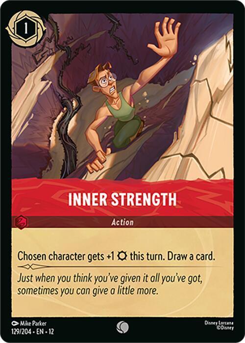 Inner Strength (129/204) [Wilds Unknown] | Jack's On Queen