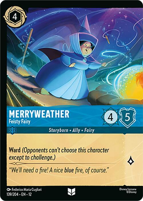 Merryweather - Feisty Fairy (Foil) (139/204) [Wilds Unknown] | Jack's On Queen