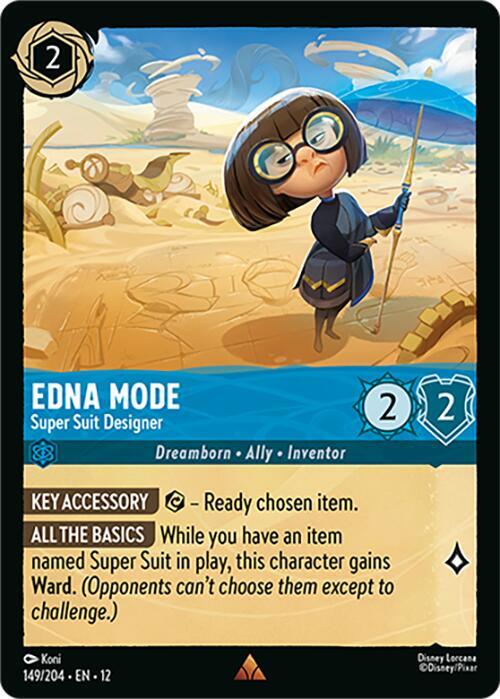 Edna Mode - Super Suit Designer (149/204) [Wilds Unknown] | Jack's On Queen