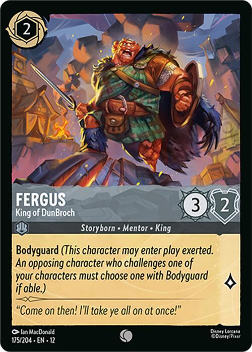 Fergus - King of DunBroch (175/204) [Wilds Unknown] | Jack's On Queen