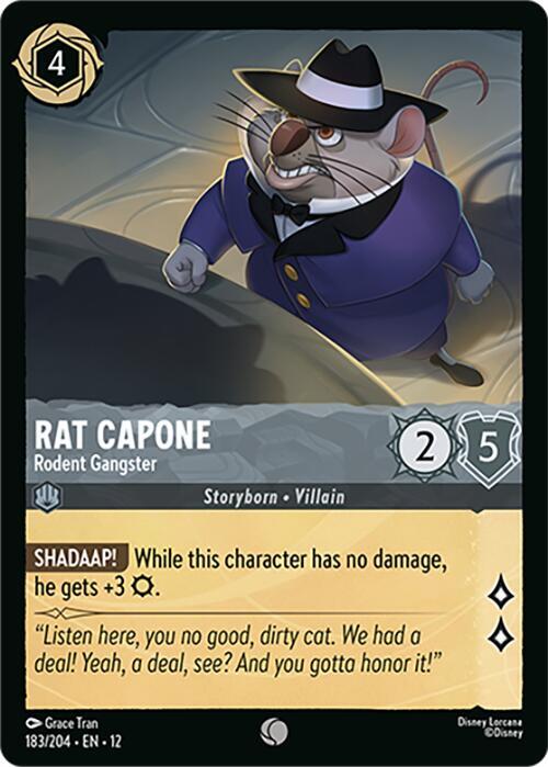 Rat Capone - Rodent Gangster (183/204) [Wilds Unknown] | Jack's On Queen
