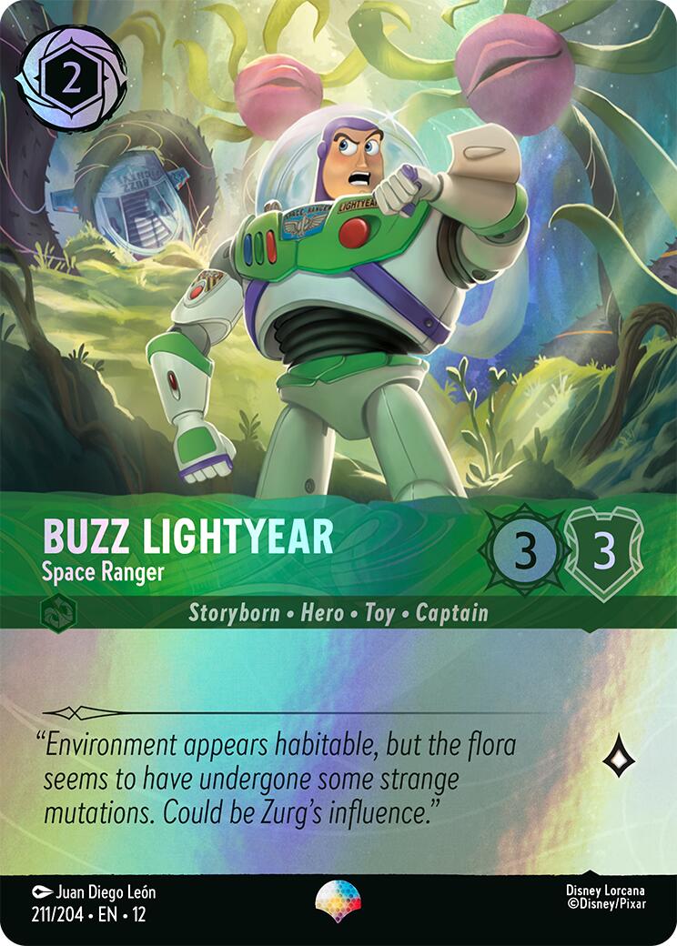 Buzz Lightyear - Space Ranger (Epic) (211/204) [Wilds Unknown] | Jack's On Queen