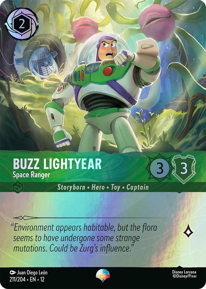 Buzz Lightyear - Space Ranger (Epic) (211/204) [Wilds Unknown] | Jack's On Queen