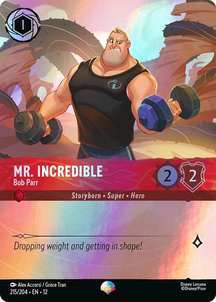Mr. Incredible - Bob Parr (Epic) (215/204) [Wilds Unknown] | Jack's On Queen
