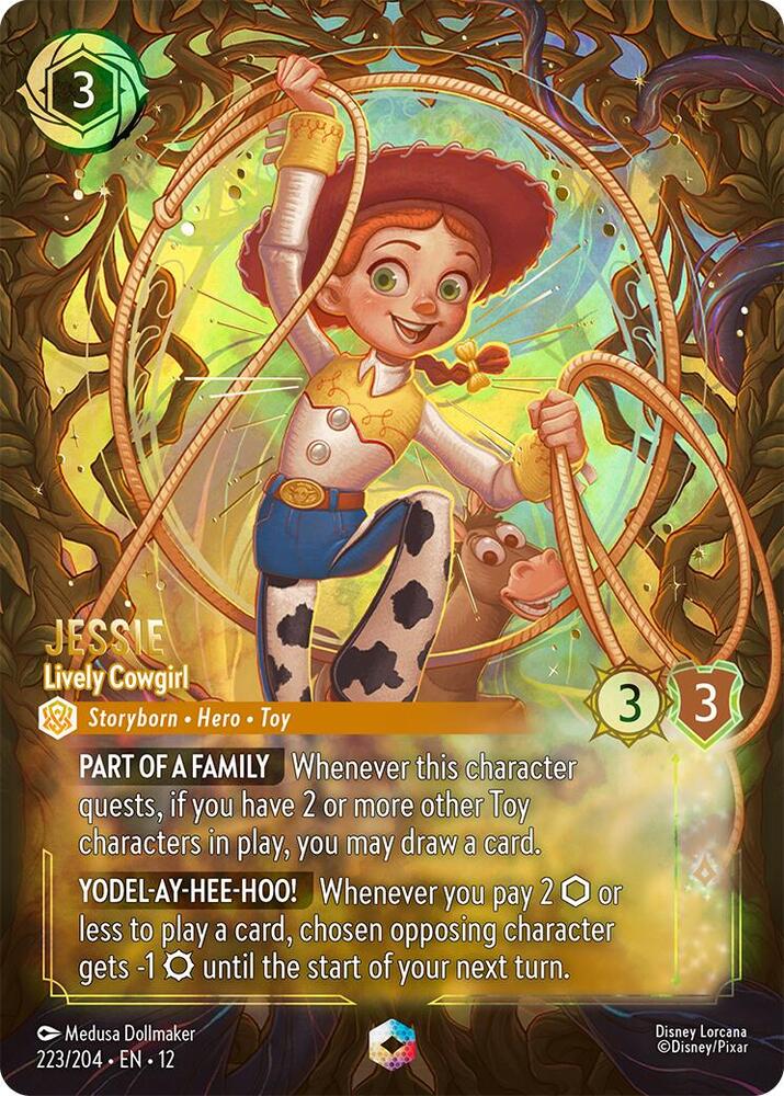 Jessie - Lively Cowgirl (Enchanted) (223/204) [Wilds Unknown] | Jack's On Queen