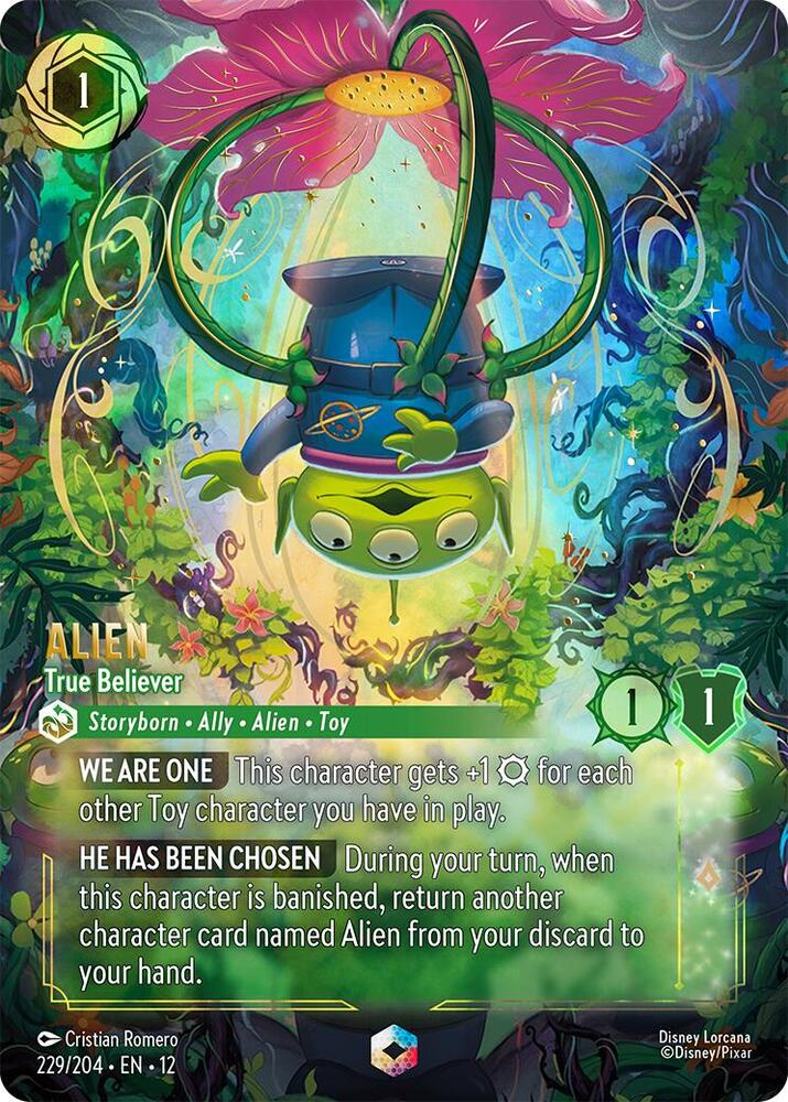 Alien - True Believer (Enchanted) (229/204) [Wilds Unknown] | Jack's On Queen