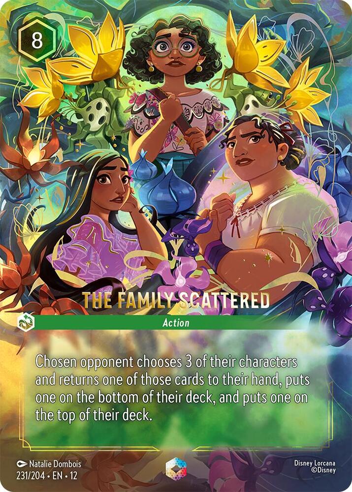 The Family Scattered (Enchanted) (231/204) [Wilds Unknown] | Jack's On Queen