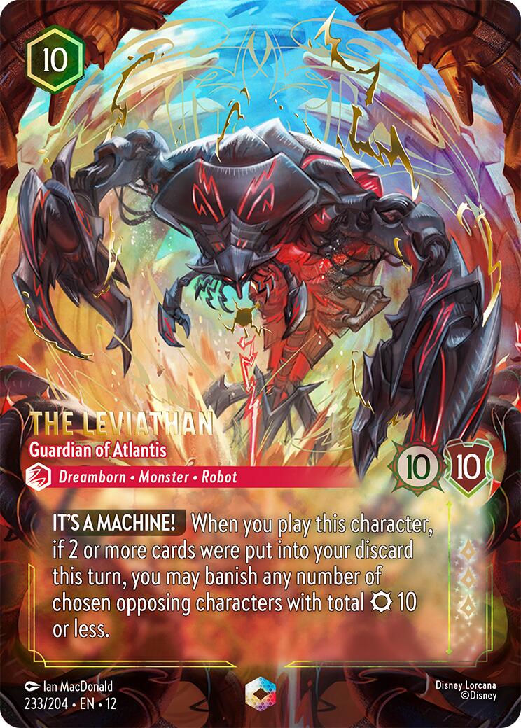 The Leviathan - Guardian of Atlantis (Enchanted) (233/204) [Wilds Unknown] | Jack's On Queen