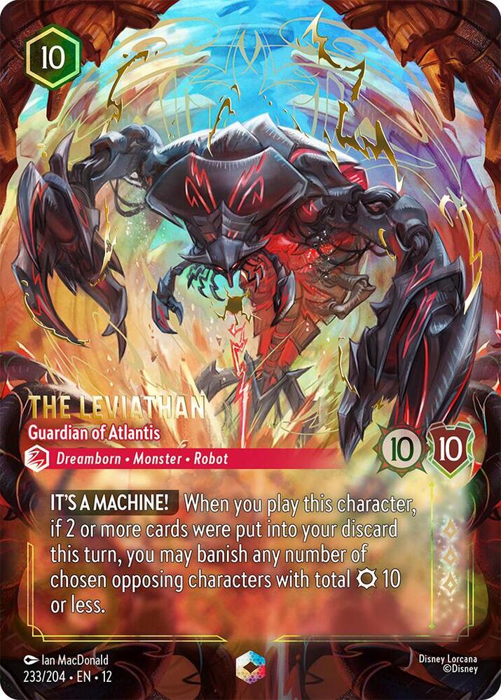 The Leviathan - Guardian of Atlantis (Enchanted) (233/204) [Wilds Unknown] | Jack's On Queen