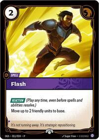 Flash (011/024) [Riftbound Organized Play Promotional Cards] | Jack's On Queen