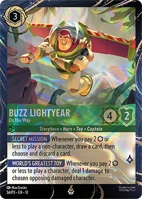 Buzz Lightyear - On the Way (56) [Disney Lorcana Promo Cards] | Jack's On Queen