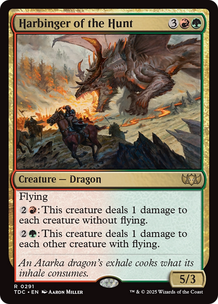 Harbinger of the Hunt [Tarkir: Dragonstorm Commander] | Jack's On Queen