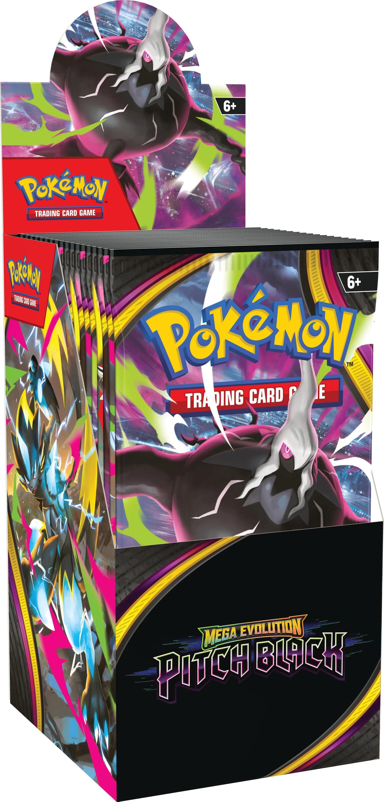 Mega Evolution: Pitch Black - Half Booster Boxes | Jack's On Queen